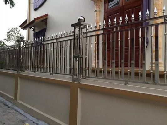 Mẫu Hàng Rào Inox đẹp Nhất